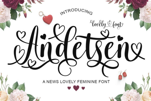 Andetsen: A Luxurious Script Font for Business