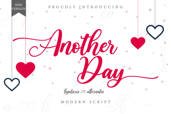 Another Day: A Luxurious Script Font