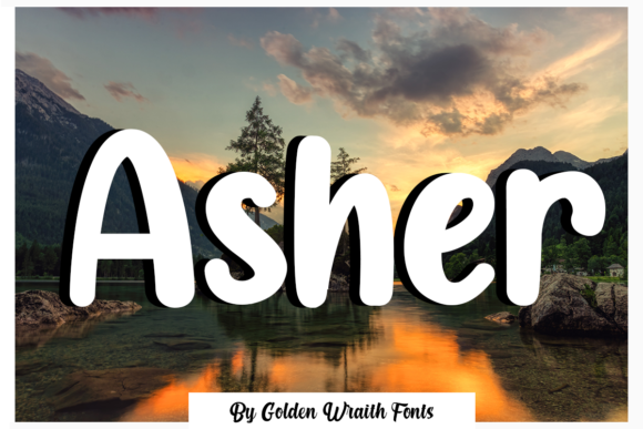 Asher: A Handwritten Font for Calm Design