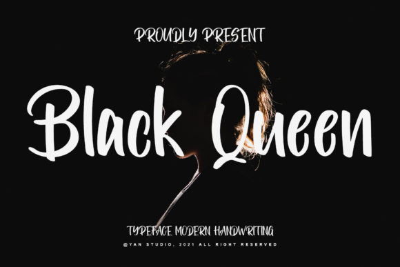 Black Queen: A Stylish Font for Elegant Design