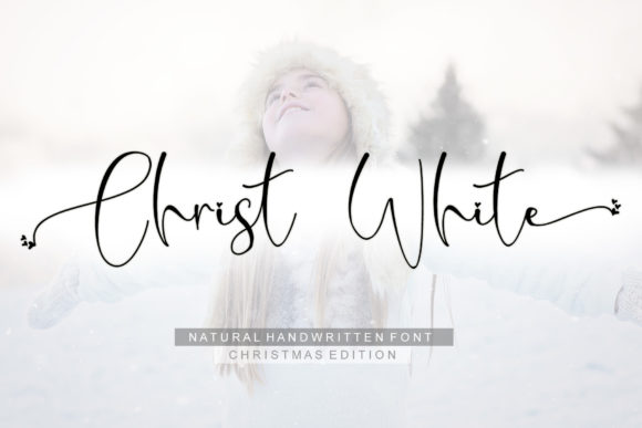 Christ White: A Handwritten Font for Elegant Design