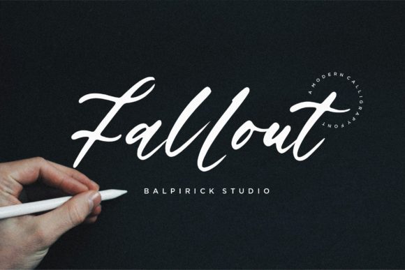 Fallout: A Handwritten Font for Web Design