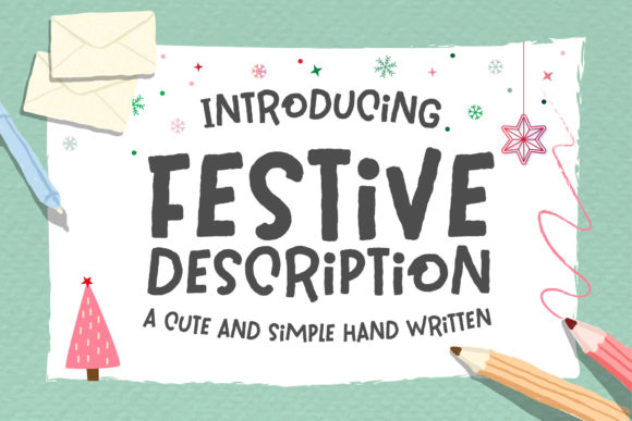 Festive Description Font Review
