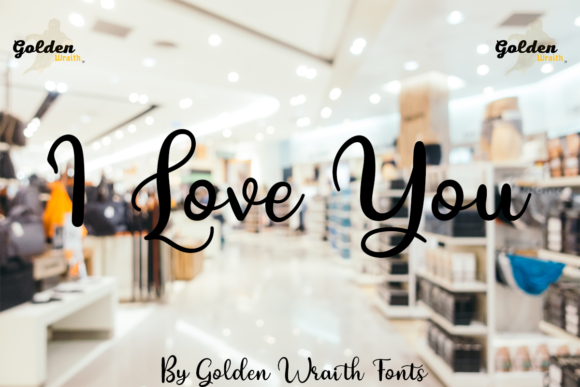 I Love You Font: Elegant Branding
