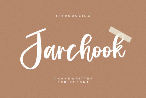 Jarchook: A Stylish Script Font