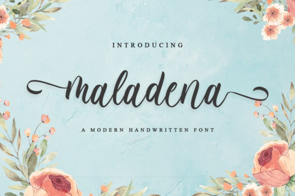 Maladena: A Elegant Script Font for Business