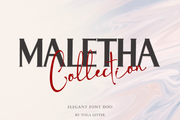 Maletha Collection Font Review