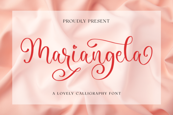 Mariangela: A Delicate Script Font