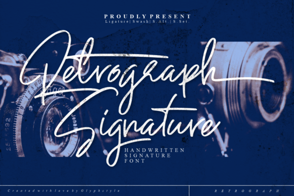Retrograph Signature Font Review