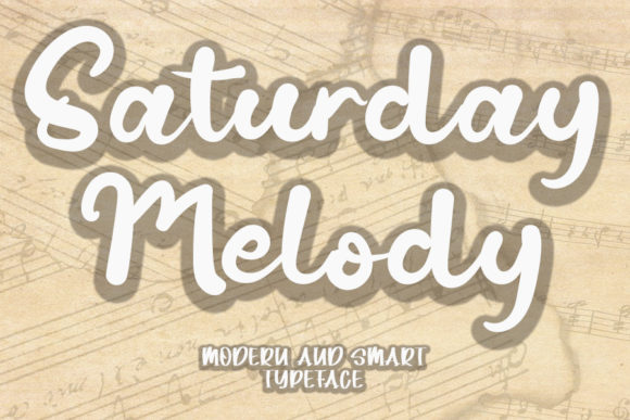 Saturday Melody Font Review