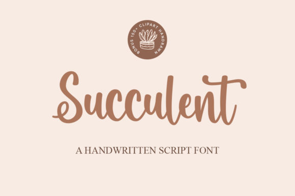 Succulent Font: Playful Typography for Web Design