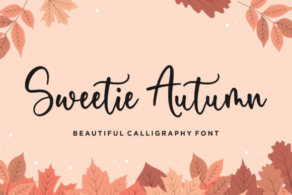 Sweetie Autumn: A Elegant Script Font