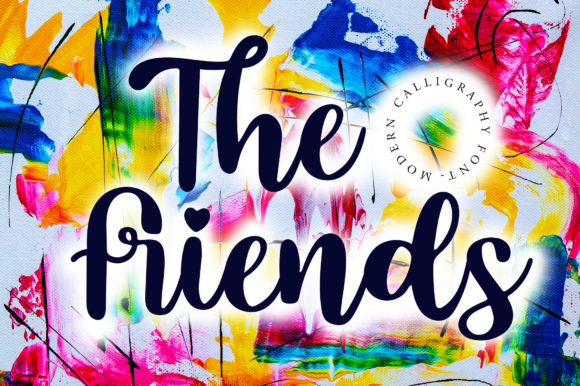 The Friends: A Font That Speaks