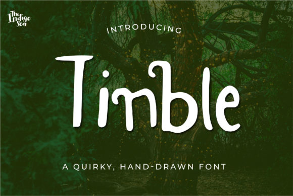 Tinble: A Handwritten Font for Creative Campaigns