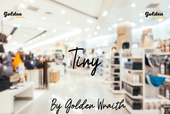 Tiny: A Flowing Handwritten Font