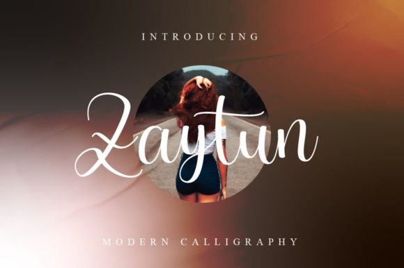 Zaytun: A Stylish Script Font for Web Design